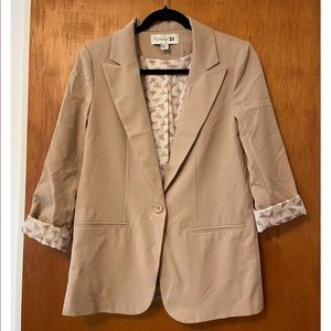 Forever 21 Blazer with Printed Lining